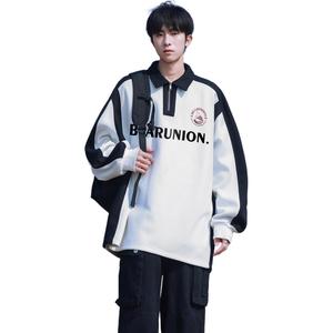 Унисекс поло BEAR UNION, белый