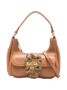 Иконичная сумка-тоут Snakes Just Cavalli, коричневый