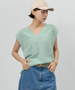 Пуловер Nep Tenjiku с V-образным вырезом Babylone, цвет Mint 71