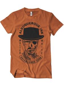 Футболка Albuquerque Ink T-Shirt Breaking Bad, оранжевый