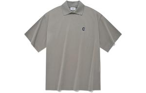 Поло унисекс серое COVERNAT, серый