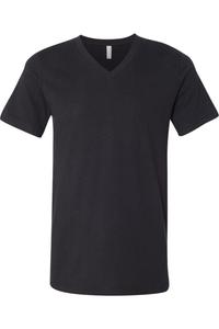 Трикотажная футболка BELLA + CANVAS с V-образным вырезом, цвет vintage black