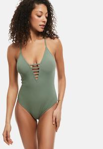 Купальник V NECK Koton, хаки