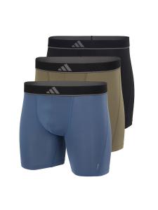 Боксеры ADIDAS SPORTSWEAR  Active Micro Flex Eco, темно-бежевый/синий/черный