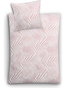 Постельное белье Macra из сатина пастельно-розового цвета Kleine Wolke, 135 x 200 + 80 x 80 см