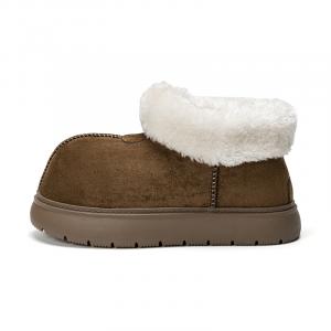 Женские зимние ботинки длиной до щиколотки, кофейного цвета EXULL Q, Coffee