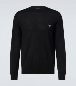 Свитер из чистой шерсти Prada, Nero