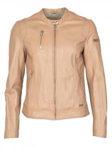 Кожаная куртка Mustang 31021326, цвет powder