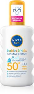 Солнцезащитный спрей Sun Kids для детей SPF 50+ Nivea, 200 мл