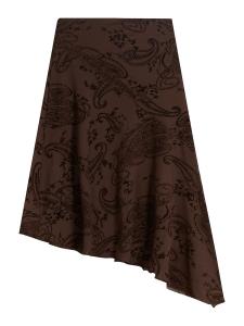 Юбка Bershka, капучино/темно-коричневый