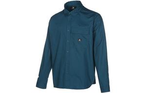 Рубашка мужская павлинье-зеленая Converse, зеленый