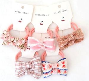 Набор детских резинок и бантов для волос, 10 шт Edibazzar