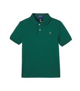 Хлопковая рубашка-поло Polo Ralph Lauren Kids, New Forest