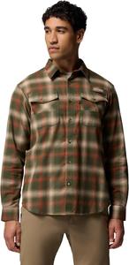 Columbia мужская фланелевая рубашка Roughtail Stretch с длинным рукавом, Surplus Green Tracking Check
