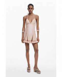 Женское короткое платье-годе Desigual, Pink