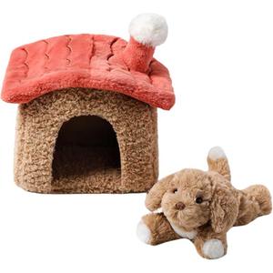 Расслабленная домашняя плюшевая собачка высотой 18см McHugs