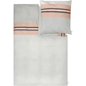Постельное белье s.Oliver «Изысканное фланелевое постельное белье s.Oliver», в спортивном дизайне, серый/бежевый