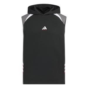 Баскетбольный топ мужской Adidas, черный/серый