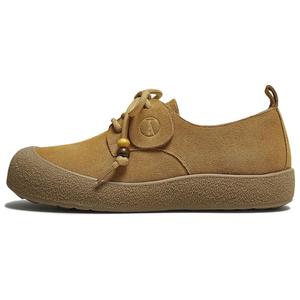 TATA Дышащие женские низкие кэжуал туфли желто-коричневые, цвет Yellow Brown