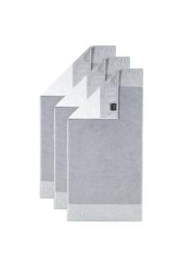 Набор полотенец Cawö Luxury Home, 3 штуки, 50x100 см, серый