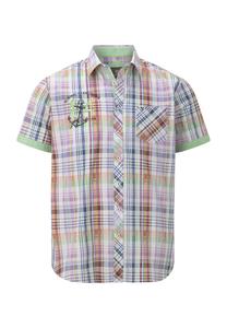 Рубашка с короткими рукавами олиан Jan Vanderstorm, мультиколор