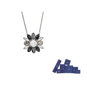 Swarovski Кристальное ожерелье унисекс silver