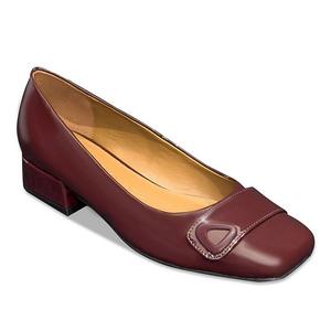 Женские туфли-лодочки Isai с круглым носком и устойчивым каблуком Aerosoles, Merlot Patent