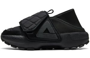 Низкие скейтерские кроссовки мужские полностью черные PEAK