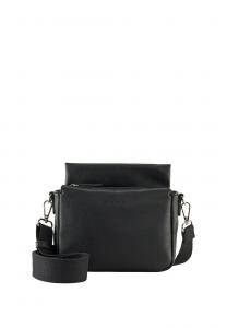 Сумка через плечо RELLA UMHÄNGE MIT KLEINEM UMSCHLAG UND LOGO-PRÄGUNG TOM TAILOR, черный