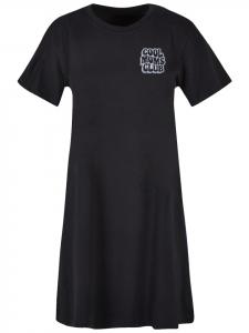 Короткое платье F4NT4STIC, черный