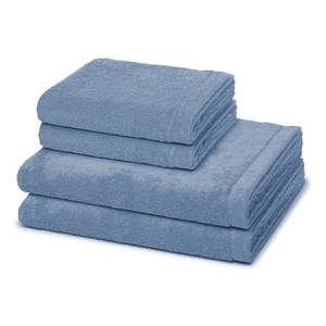 Terry set lifestyle 4 предм Cawoe, синий