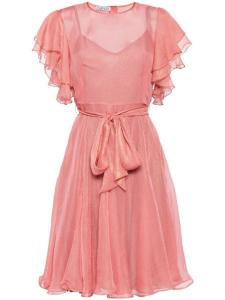 Baruni платье мини Milada с голографическим эффектом, розовый