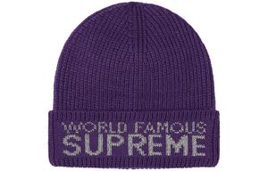 Supreme Всемирно известная шапка бини, Purple