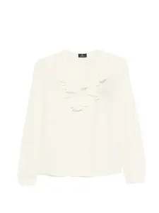 Блузка с оборками Etro, бежевый