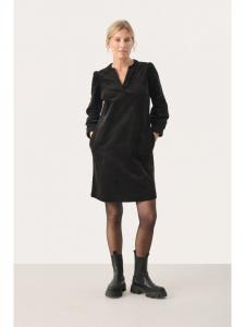 Платье RamitaPW свободного кроя черного цвета PART TWO