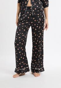 Пижамные брюки Etam MEDRA, Black Printed/Black