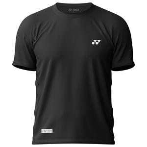 Футболка для бадминтона унисекс YONEX, черный