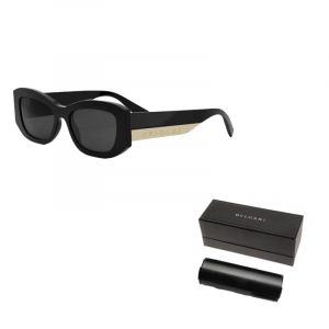 Bvlgari Солнцезащитные очки неправильной формы, женские, черные