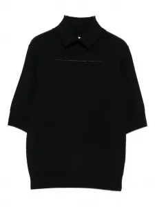 Поло из мериносовой шерсти Herskind, черный