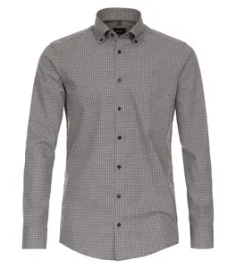 Деловая рубашка VENTI "Деловая рубашка VENTI принт", коричневый