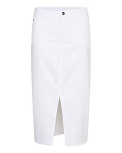 Юбка Kaffe Zelina, цвет White denim