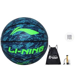 LINING Баскетбольный мяч badfive синий размер 7 соревновательный unisex