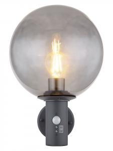 Globo lighting Уличный светодиодный светильник антрацитового цвета - (В)37 x Ø 25 см