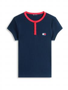 Tommy Jeans Футболка в морском синем цвете