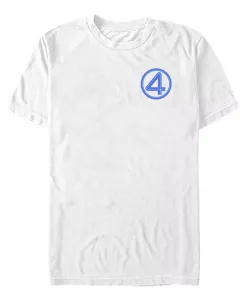 Мужская футболка Fantastic 4 First Steps с длинным рукавом Fifth Sun, белый