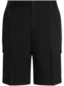Dolce & Gabbana шорты карго со складками, черный