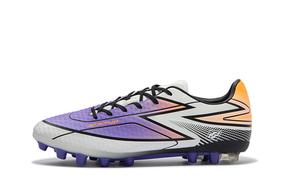 361° Унисекс футбольные бутсы низкие пурпурно-оранжево-серые, цвет Purple Orange Gray
