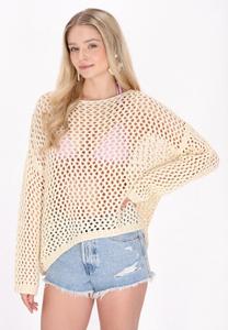 Джемпер IZIA, бежевый