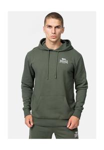 Мужская толстовка с капюшоном стандартного кроя TALMINE LONSDALE, зелено-белый