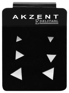 Adeliás Женские серьги - Серьги-гвоздики из нержавеющей стали серебристого цвета